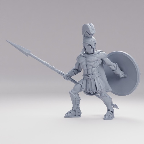 Picture of Spartan Male B Helmet Spear