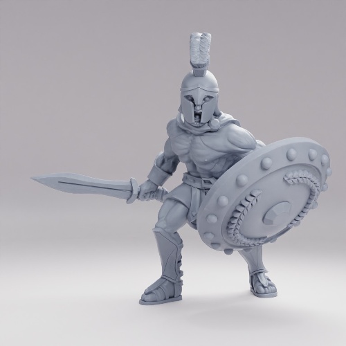 Picture of Spartan Male C Helmet Sword