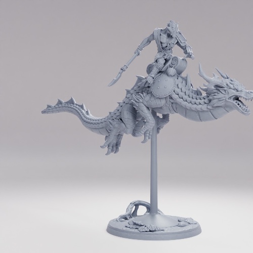 Picture of Spiritual Dragon Rider A Alt On Base