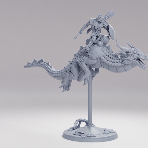 Picture of Spiritual Dragon Rider A On Base