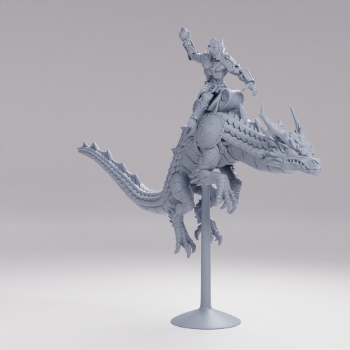 Picture of Spiritual Dragon Rider B Alt
