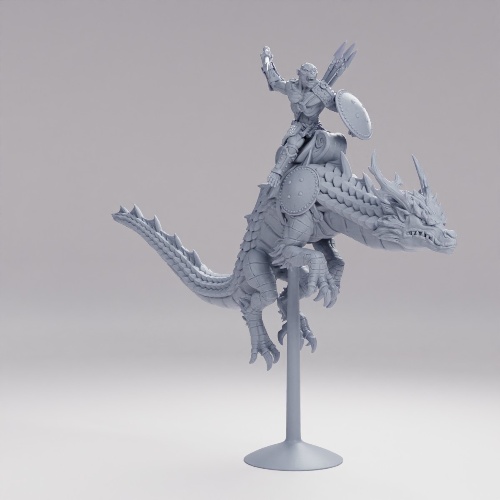 Picture of Spiritual Dragon Rider B