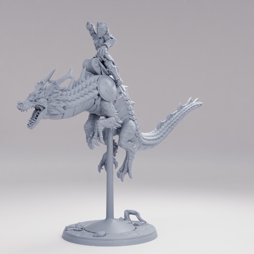 Picture of Spiritual Dragon Rider D Alt On Base