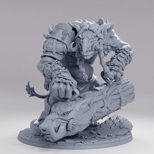 Picture of Vaargrom Giant Siege Troll On Base