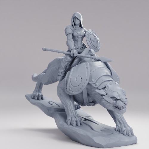 Picture of Veiled Sister Panther Rider A Alt
