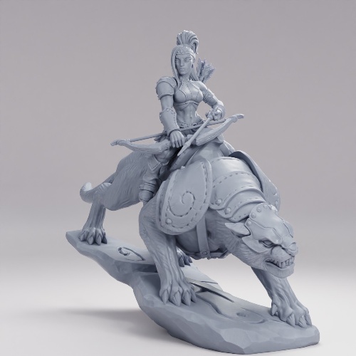 Picture of Veiled Sister Panther Rider A