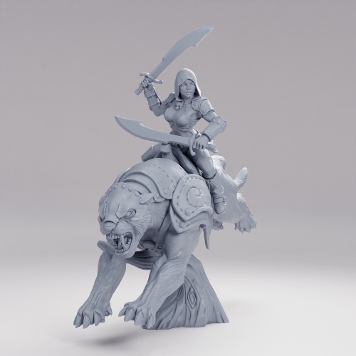 Picture of Veiled Sister Panther Rider B Alt