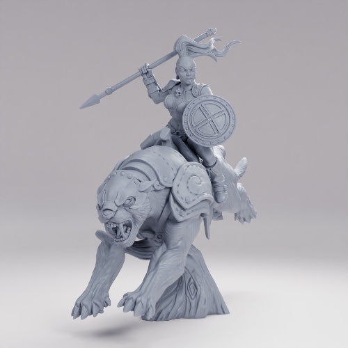 Picture of Veiled Sister Panther Rider B