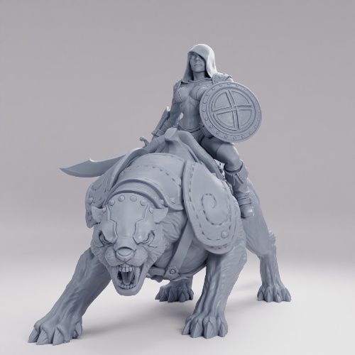 Picture of Veiled Sister Panther Rider D Alt