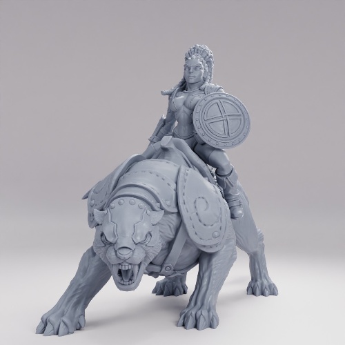 Picture of Veiled Sister Panther Rider D