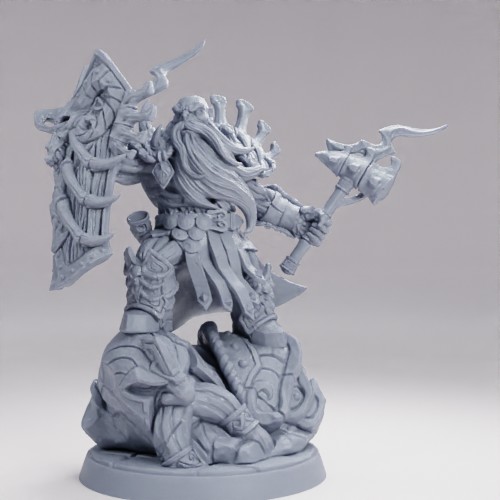 Picture of Volgarr Dreadhammer Fallen Champion Alt On Base