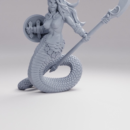 Picture of Yuan-ti Snakefolk Naga Skimpy Pose E
