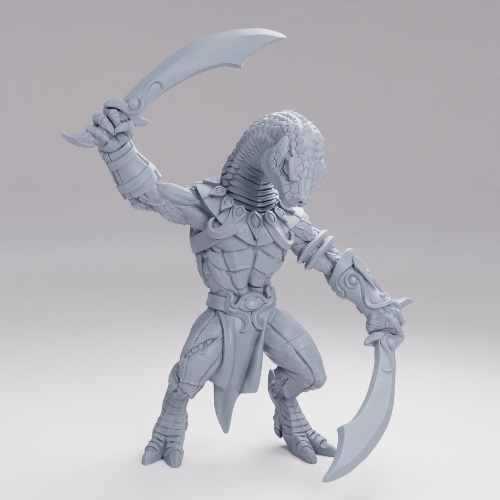 Picture of Yuan-ti Snakefolk Pose B