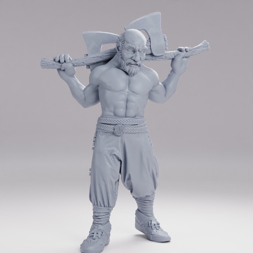 Picture of Fighting Villager Male B