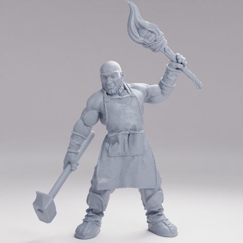 Picture of Fighting Villager Male C