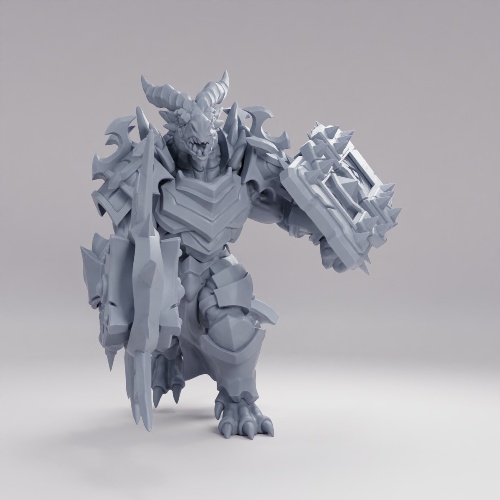 盾持ちのドラコン の画像