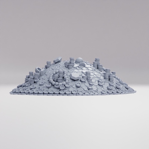 黄金の山 の画像