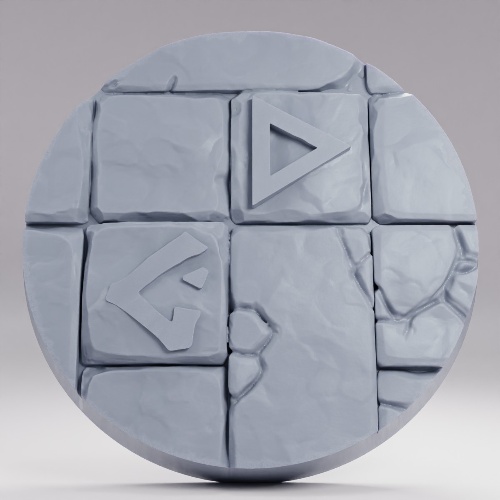 古代の印章 30mmベース の画像