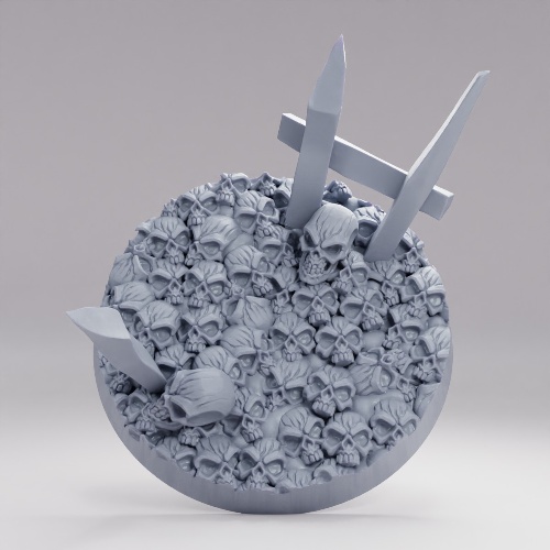 Picture of Skull Base 30mm A Alt