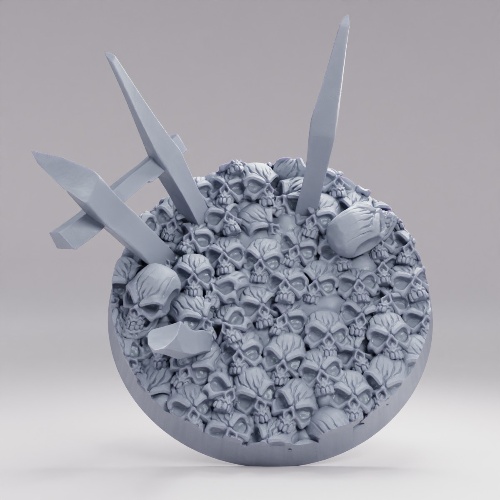 Picture of Skull Base 30mm D Alt