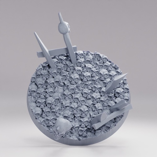 Picture of Skull Base 40mm B Alt