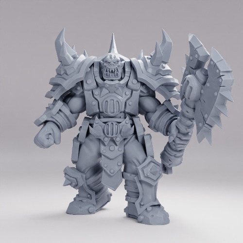 Picture of Warforged Orc A