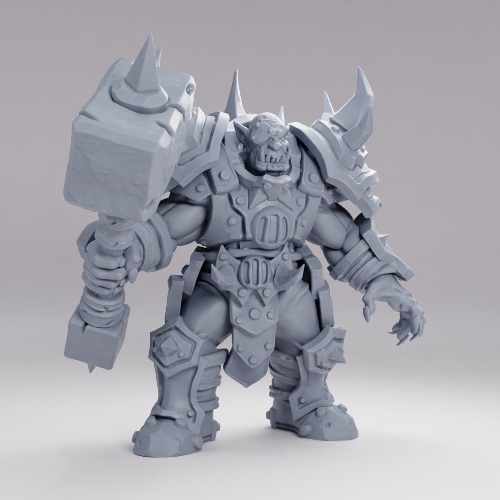 Picture of Warforged Orc C