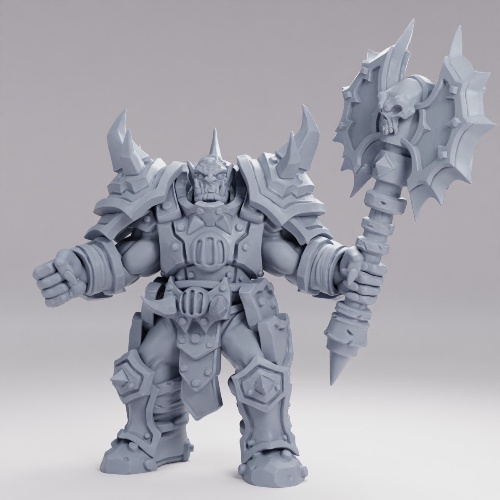 Picture of Warforged Orc D