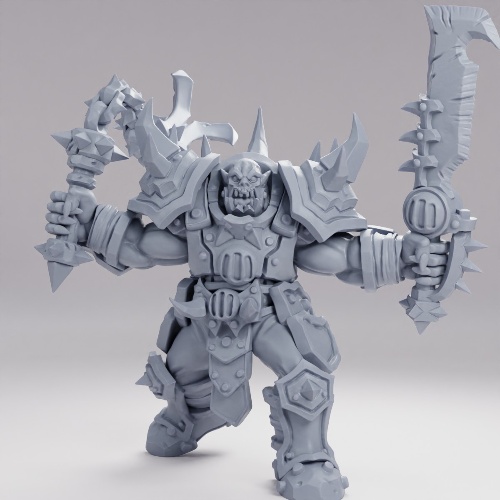 Picture of Warforged Orc E