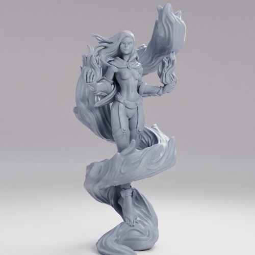 Picture of Azari Flameheart Nude