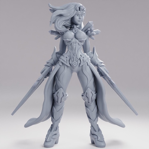 Picture of Crystal Blade Nude D