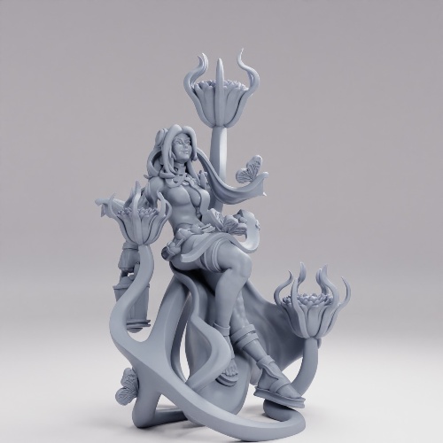 翠緑の玉座の魔女 の画像
