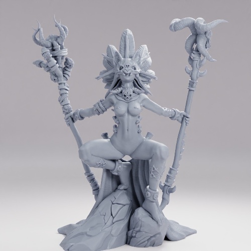 Picture of Deepkeeper Shaman Nude B