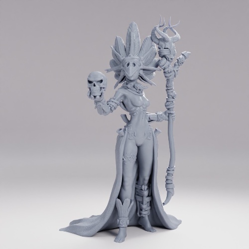 Picture of Deepkeeper Shaman Nude C