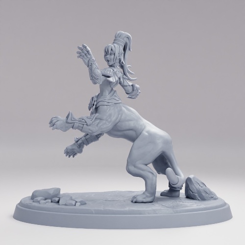 Picture of Doom Sphinx Nude B on Base