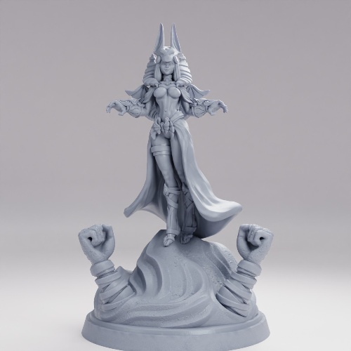 Picture of Doom Sun Priestess Nude No Piercings On Base