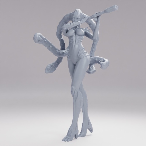 Picture of Flutist of Azathot Nude