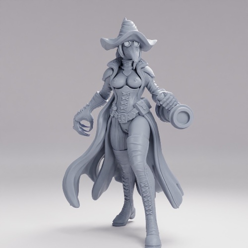 Picture of Guardianof Mausoleum Nude A