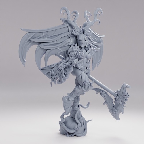 Picture of Heralds Of Primordial Wrath Nude No Piercing B