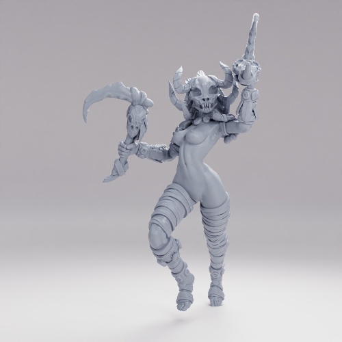 Picture of Huntress Of Deception Nude B