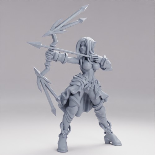 Picture of Shadowveil Archer Skimpy No Piercing B