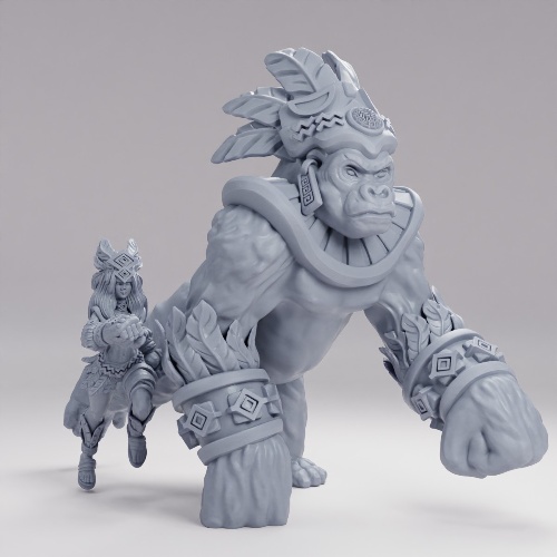 Picture of Starkeeper Dreadnought Gorilla C With Girl Nude