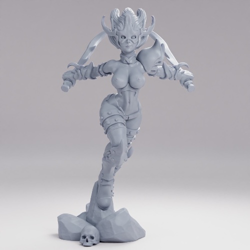 Picture of Twinblade Sisters Of Mayhem Nude D