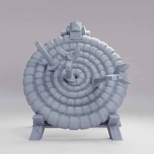 Picture of Archery Target With Arrows
