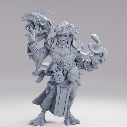 Picture of Dragonborn Wizard