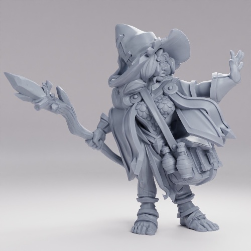Picture of Halfling Wizard