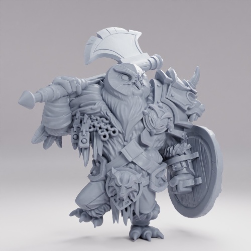 Picture of Owlfolk Barbarian