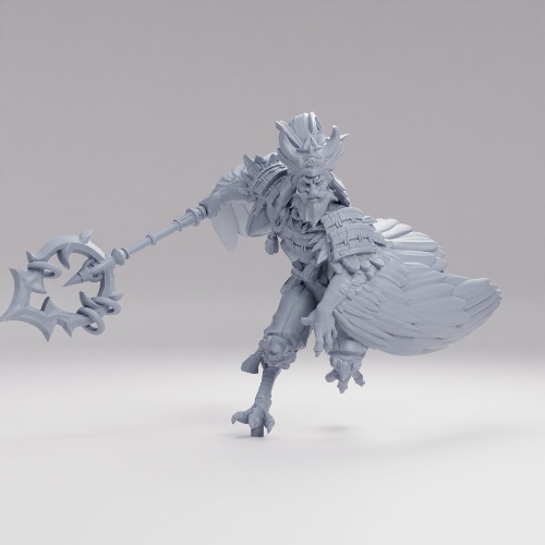 Picture of Tengu With Staff