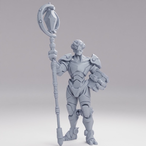 Picture of Warforged Warlock B