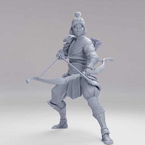 Picture of Archer Samurai Pose A
